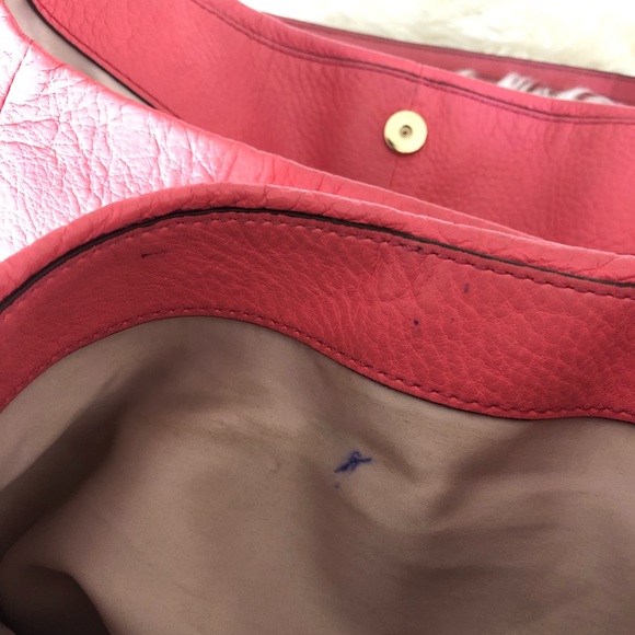 COACH Leather Phoebe Pink Shoulder Bag - Picture 7 of 8